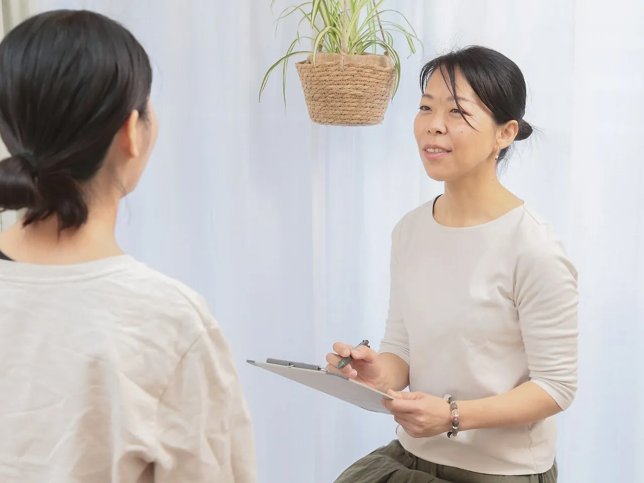 カウンセリングは丁寧にじっくり